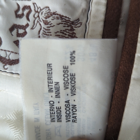 Vintage Robert Di Camerino Cashmere And Wool Blazer Jacket - Picture 12 of 14